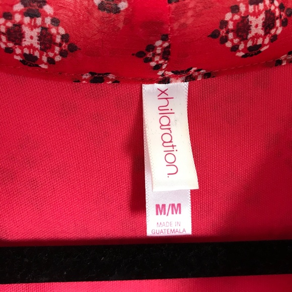 Xhilaration Red Knee-length Dress Size M - Picture 3 of 6